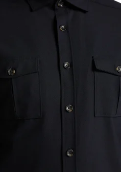 Schurwoll-Mix Overshirt Cg Horton